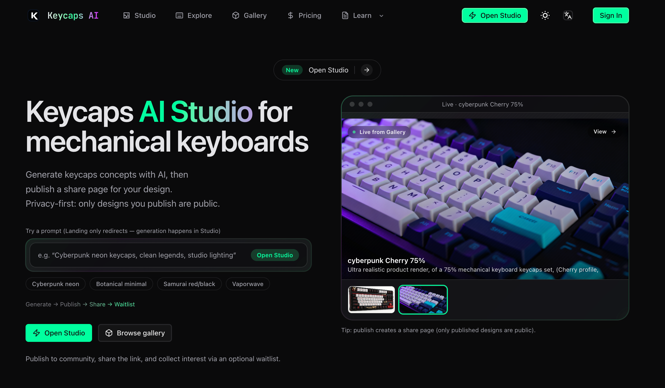 Keycaps AI - keycaps ai media 1