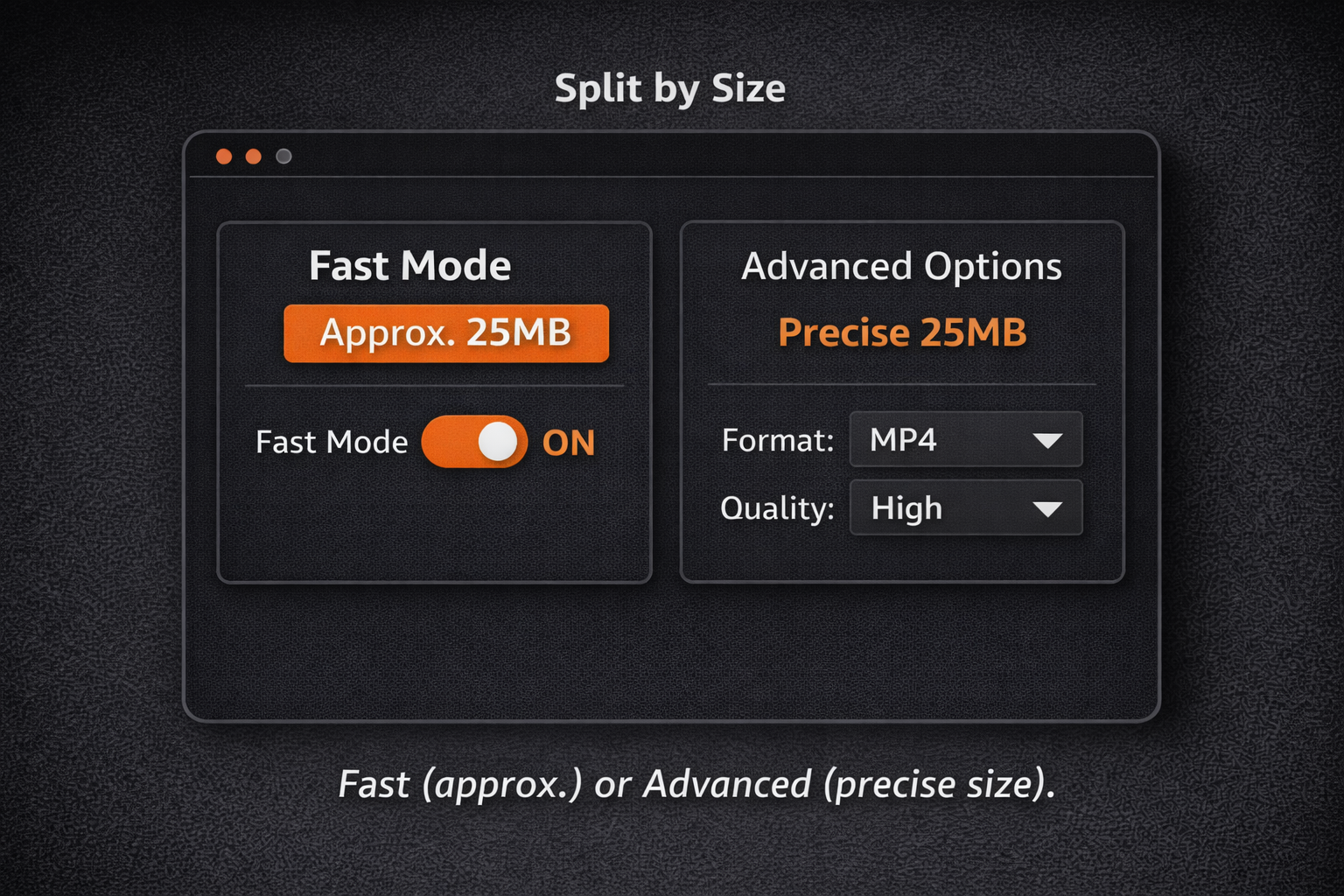 AI ToolBox- Video Splitter - Split. Save. Done. The fastest local video splitter media 4