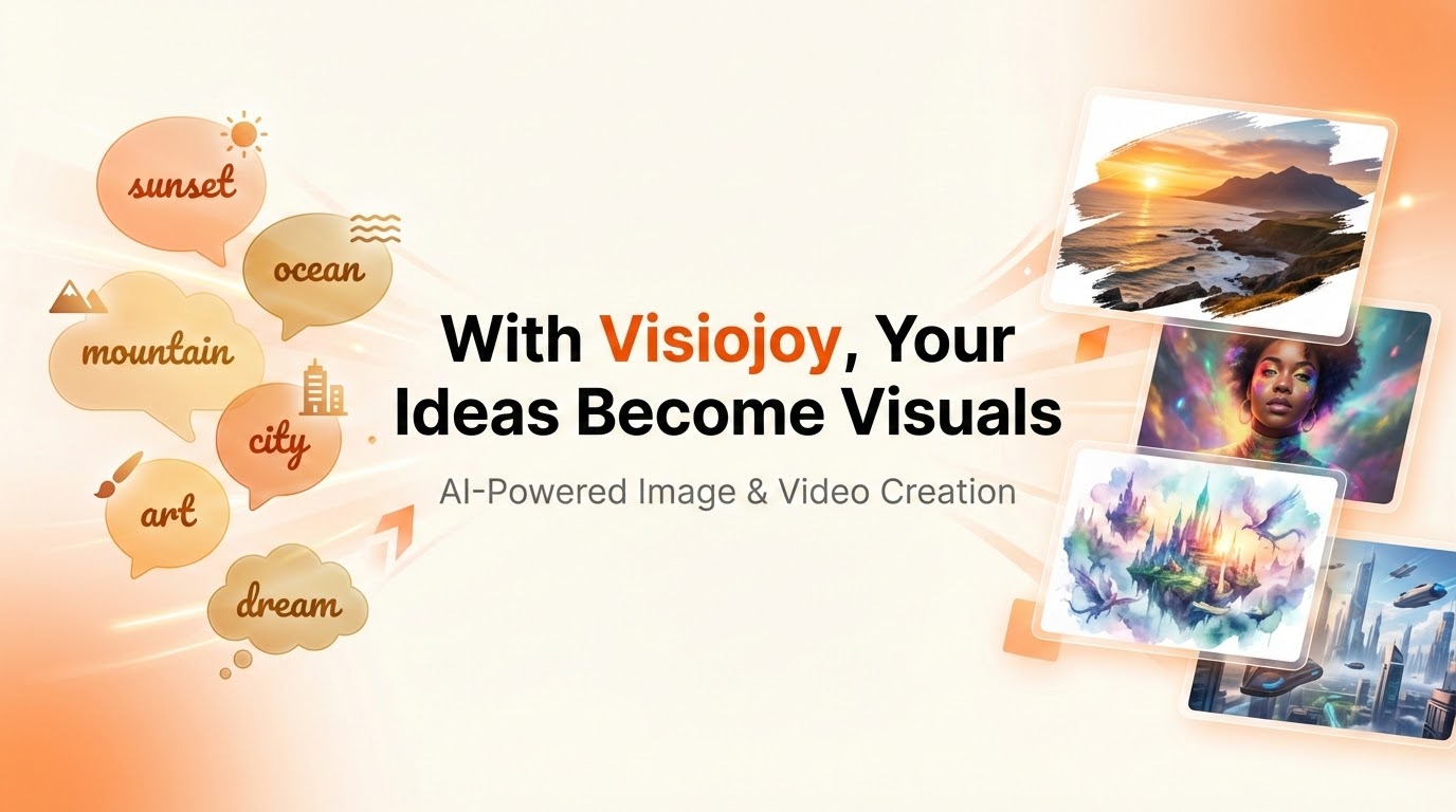 Visiojoy - Visiojoy - Turn Ideas into Images & Videos with AI media 1
