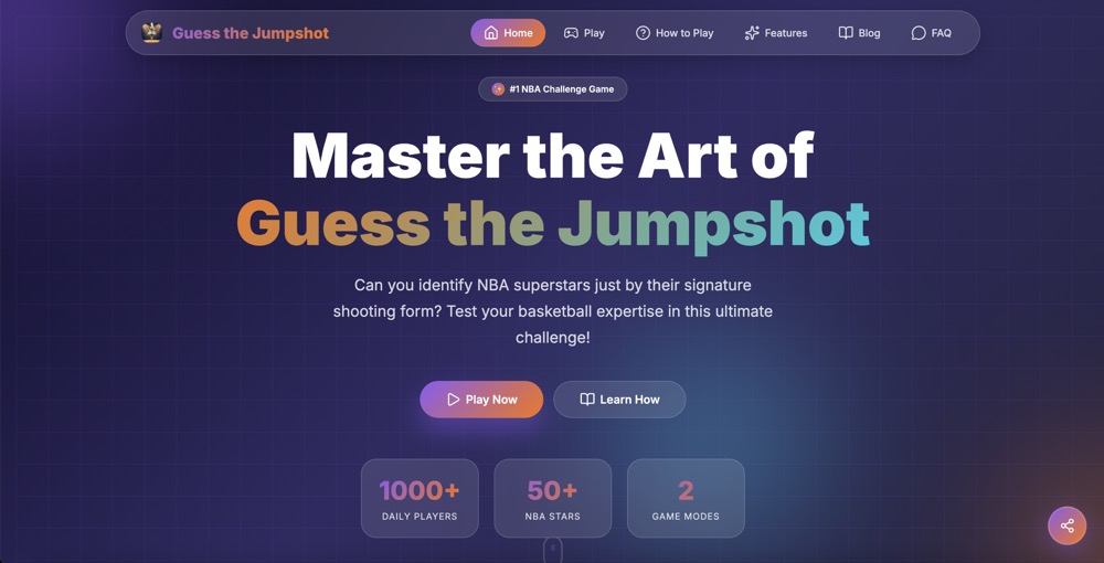 guess the jumpshot - Guess the Jumpshot – NBA Trivia Game media 1