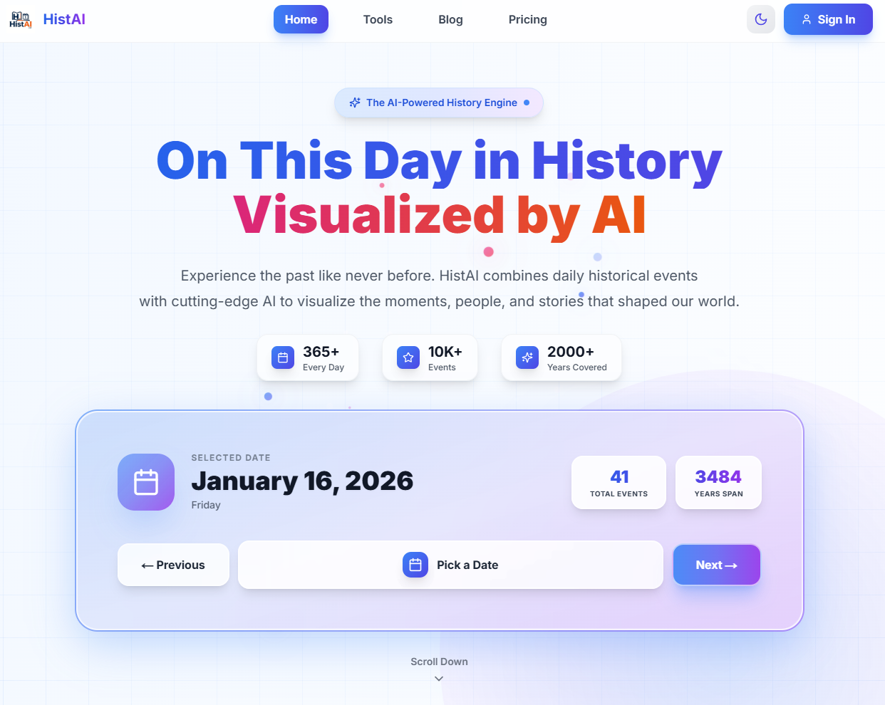 HistAI - HistAI - Explore History with Artificial Intelligence media 1