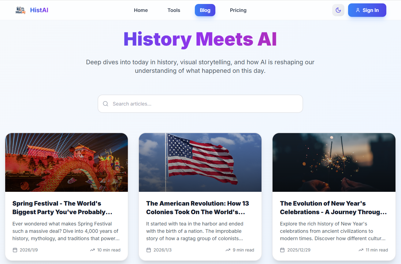 HistAI - HistAI - Explore History with Artificial Intelligence media 3
