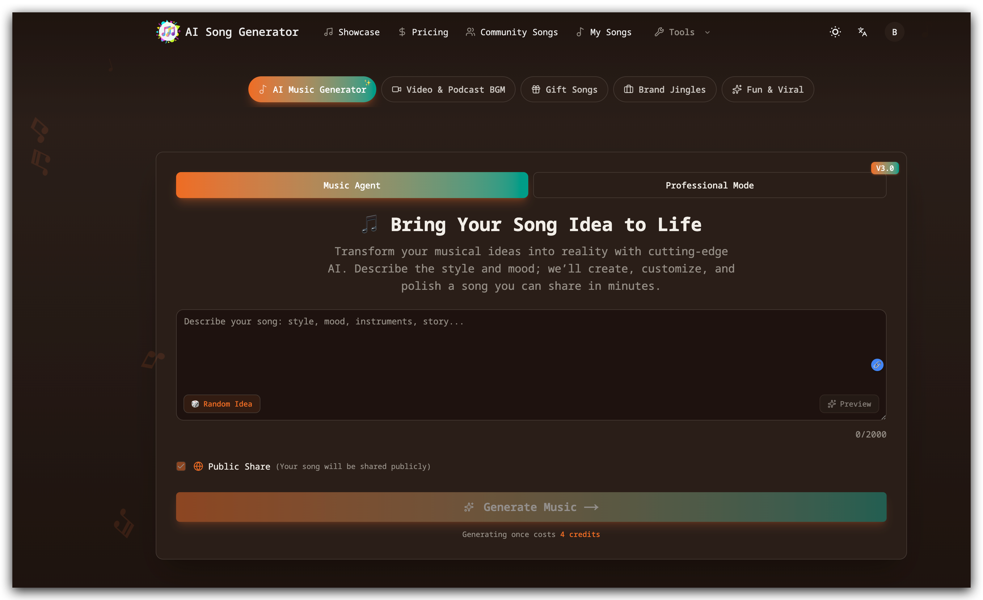 AI Song Generator