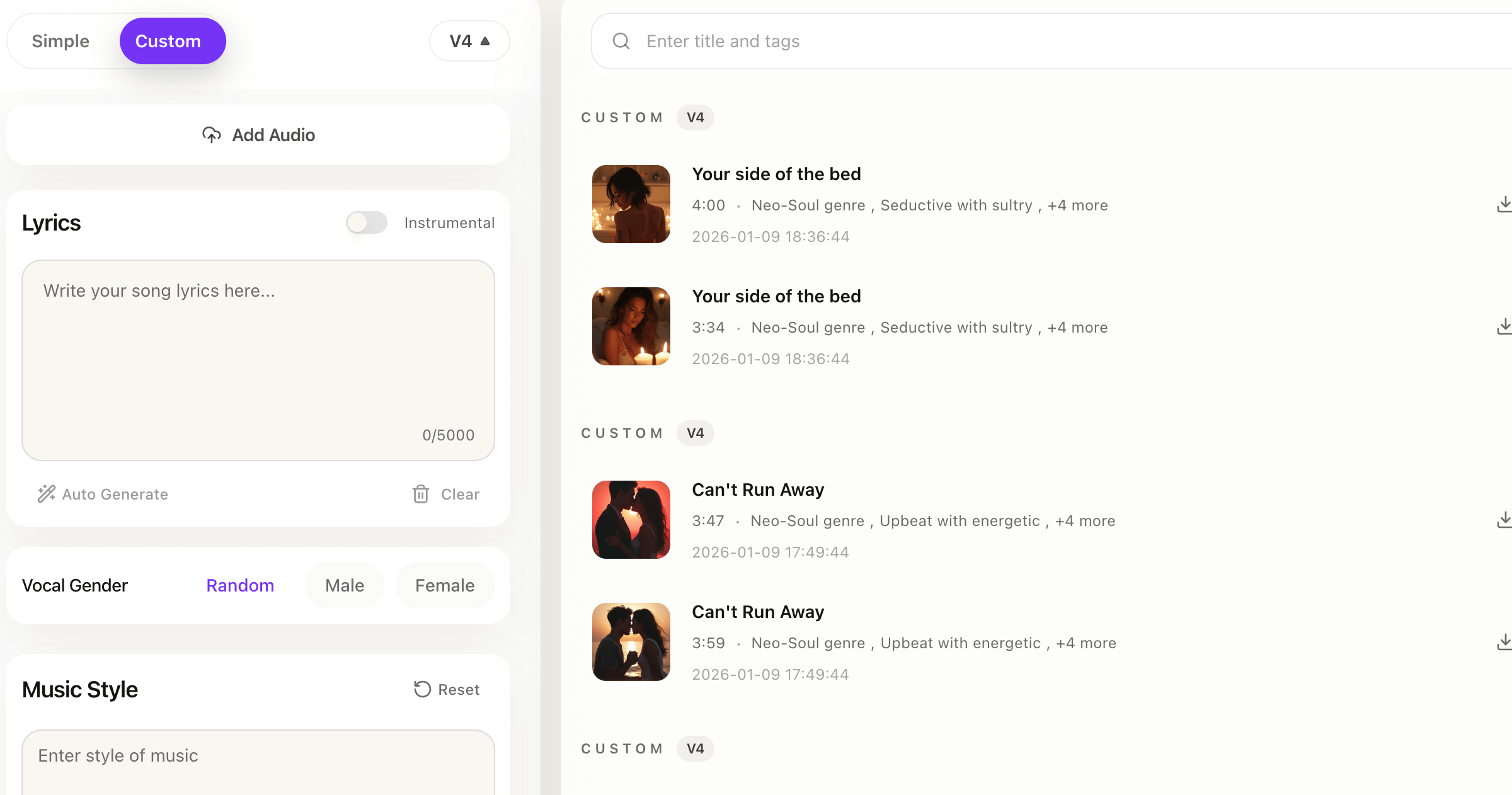 MakeRNB - Free Online AI R&B Music Generator media 2
