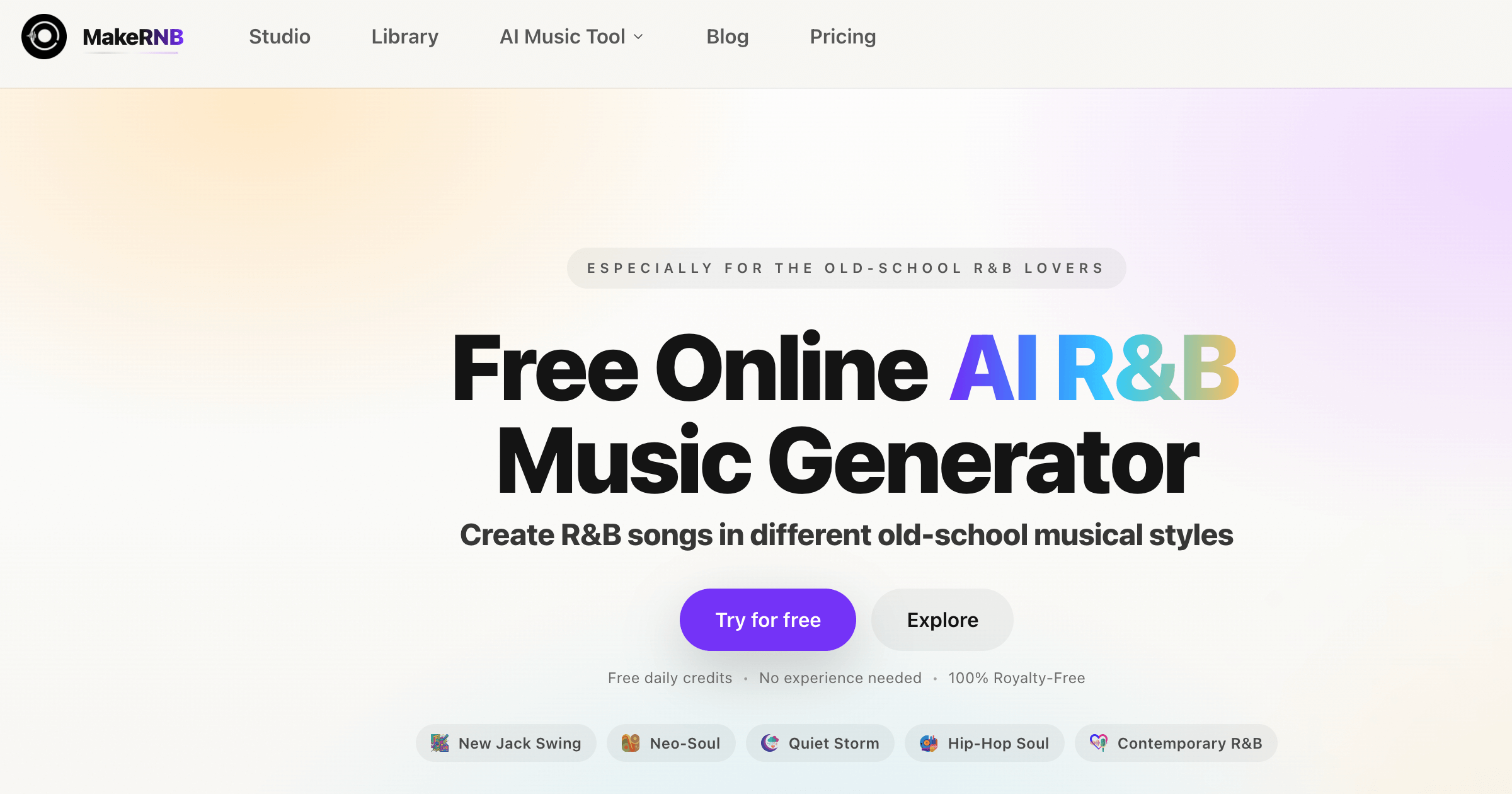 MakeRNB - Free Online AI R&B Music Generator media 3