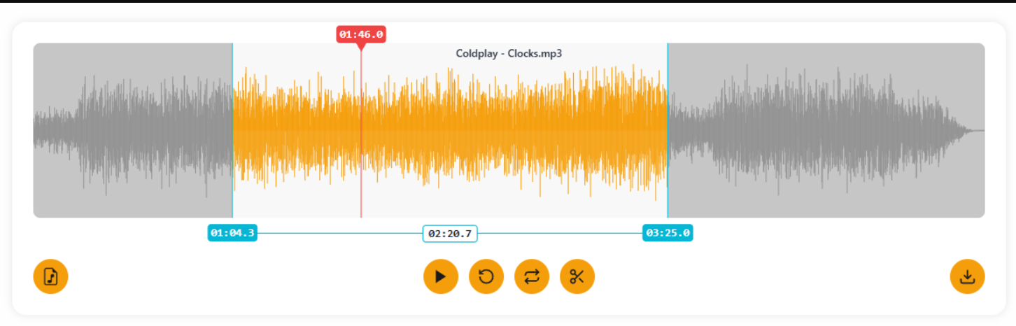CutMP3 - Free online MP3 cutter and audio trimmer. media 3