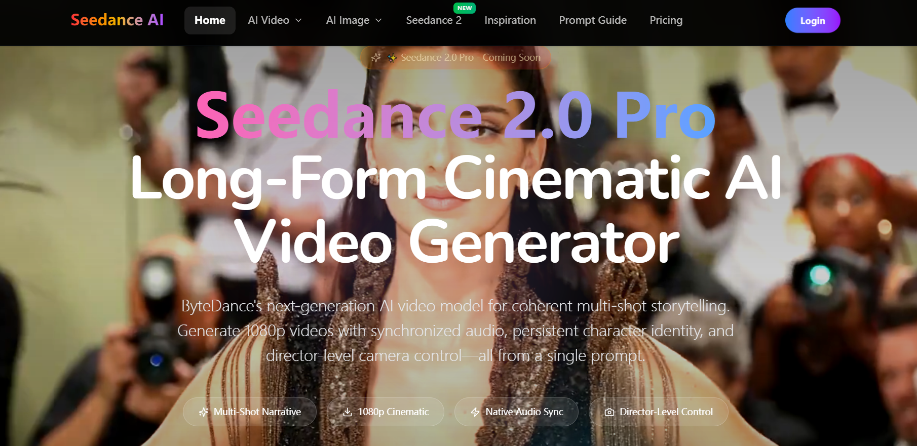 Seedance ai 2.0 - Seedance 2.0 Pro Long-Form Cinematic AI Video Generator with Audio Sync media 1