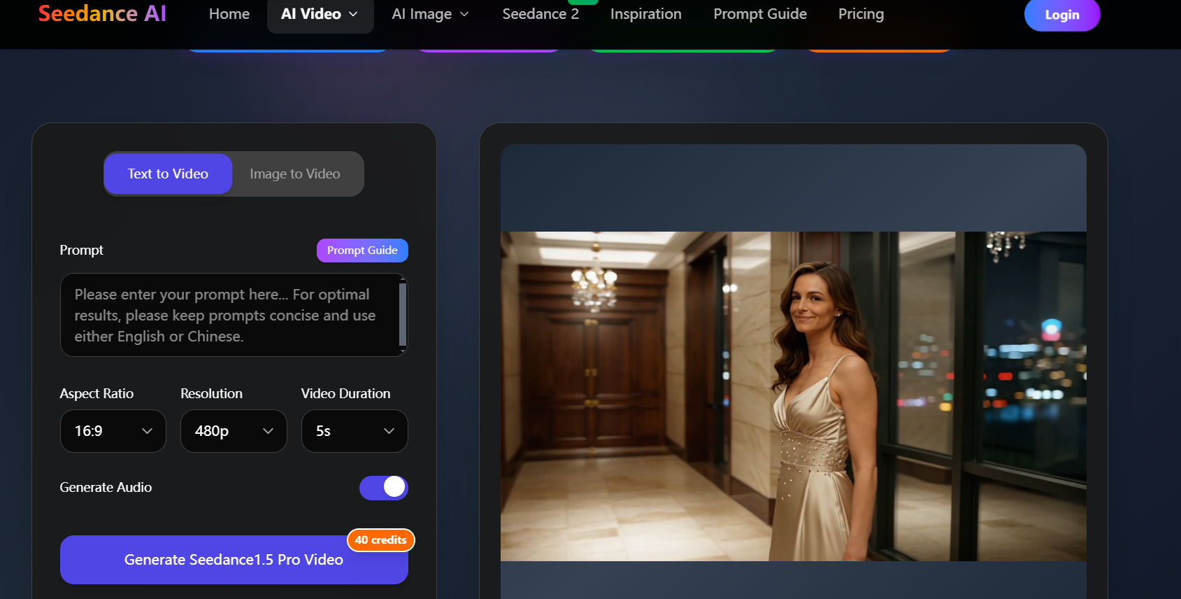 Seedance ai 2.0 - Seedance 2.0 Pro Long-Form Cinematic AI Video Generator with Audio Sync media 3