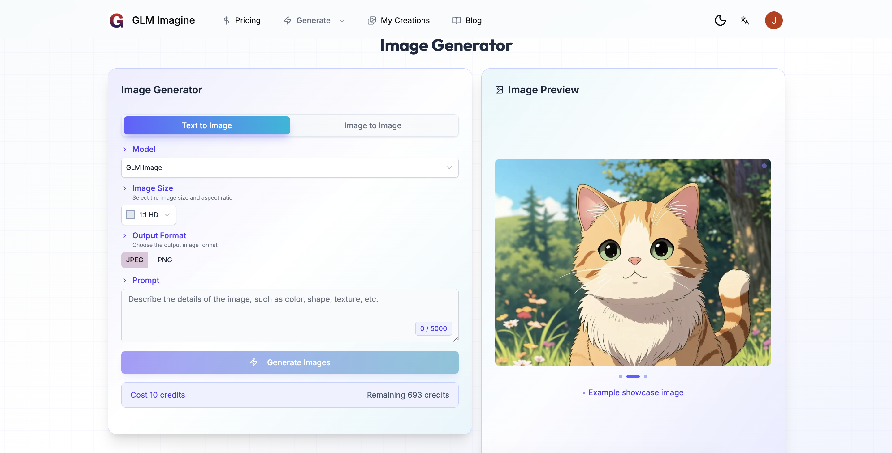 GLM Imagine - powered by the advanced GLM-Image model media 2