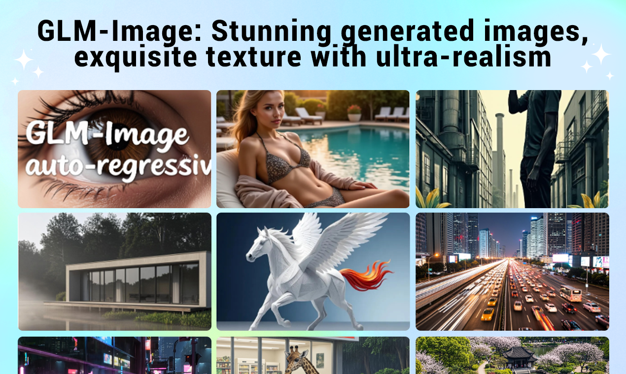 GLM-Image - Smart Understanding. Sharp Generation. media 3