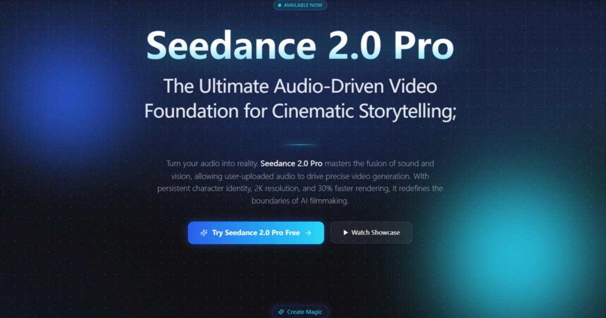 Seedance 2.0 Pro