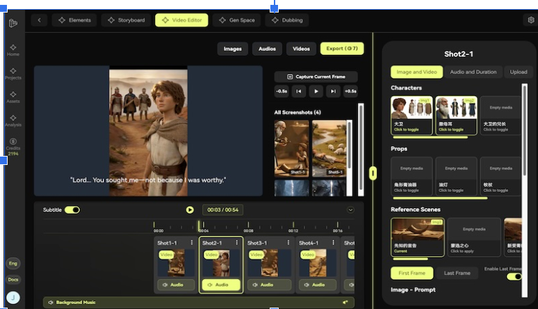 Vibevideo - AI that truly gets your story — from spark to screen.     media 3