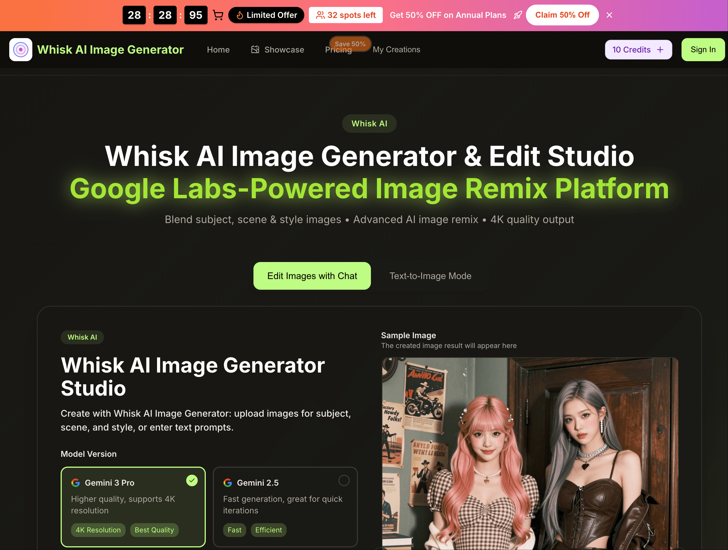 whisk ai - Whisk AI Image Generator & Edit Studio Google Labs-Powered Image Remix Platform media 1