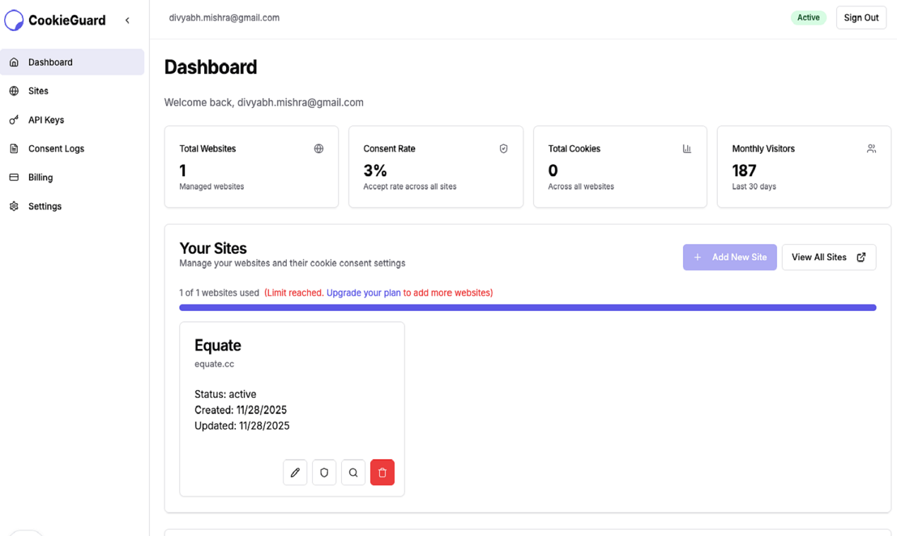 CookieGuard - GDPR, Cookie Consent, Privacy, Compliance media 1