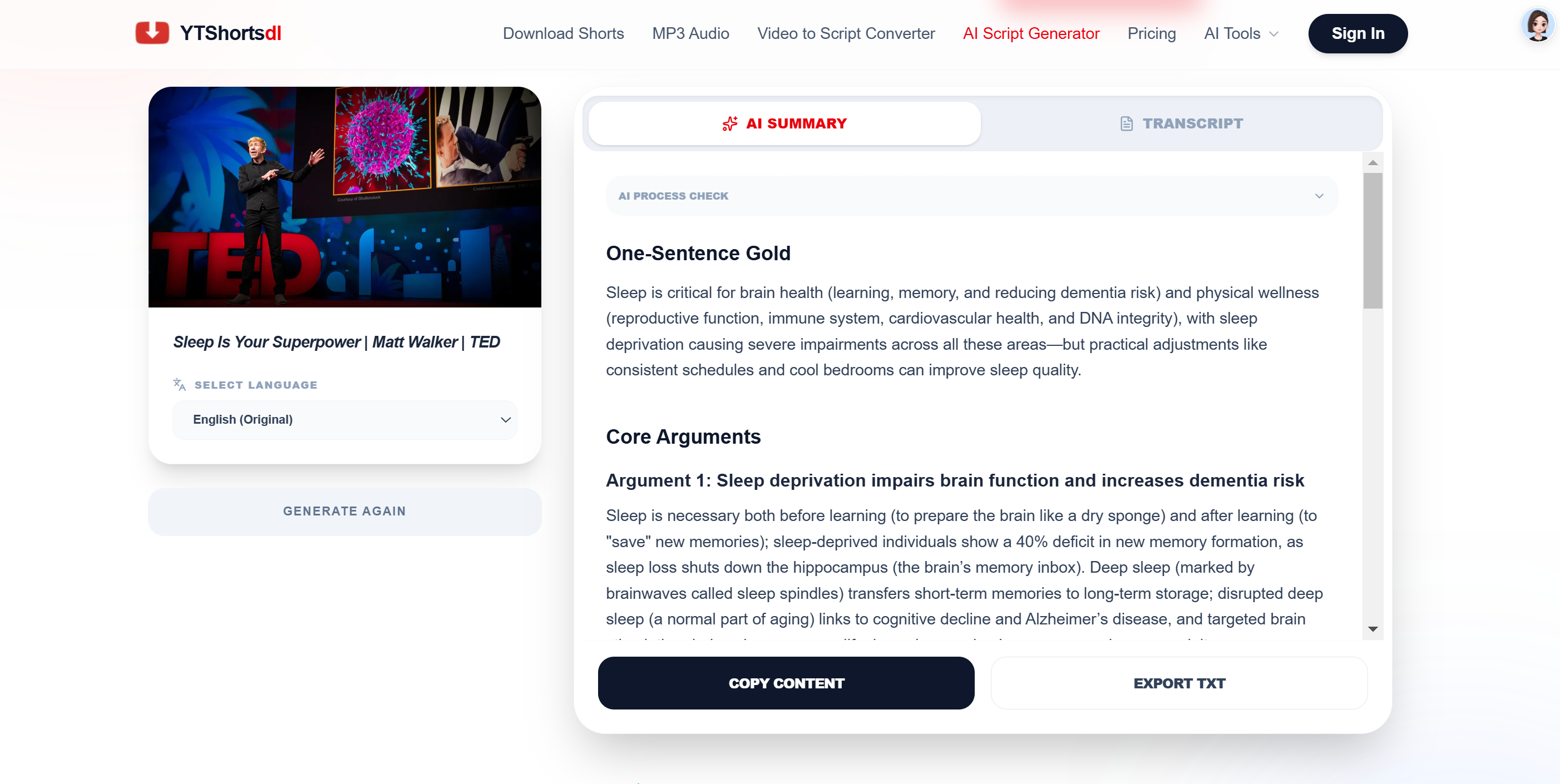 YouTube Shorts Downloader & AI Creator Suite - Download YouTube Shorts and transform them into viral scripts using AI. media 2