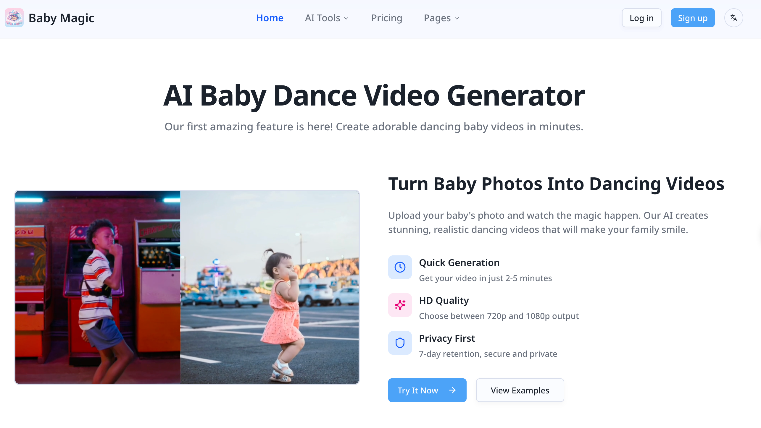 BabyMagic  - AI Baby Video & Meme Generator media 2