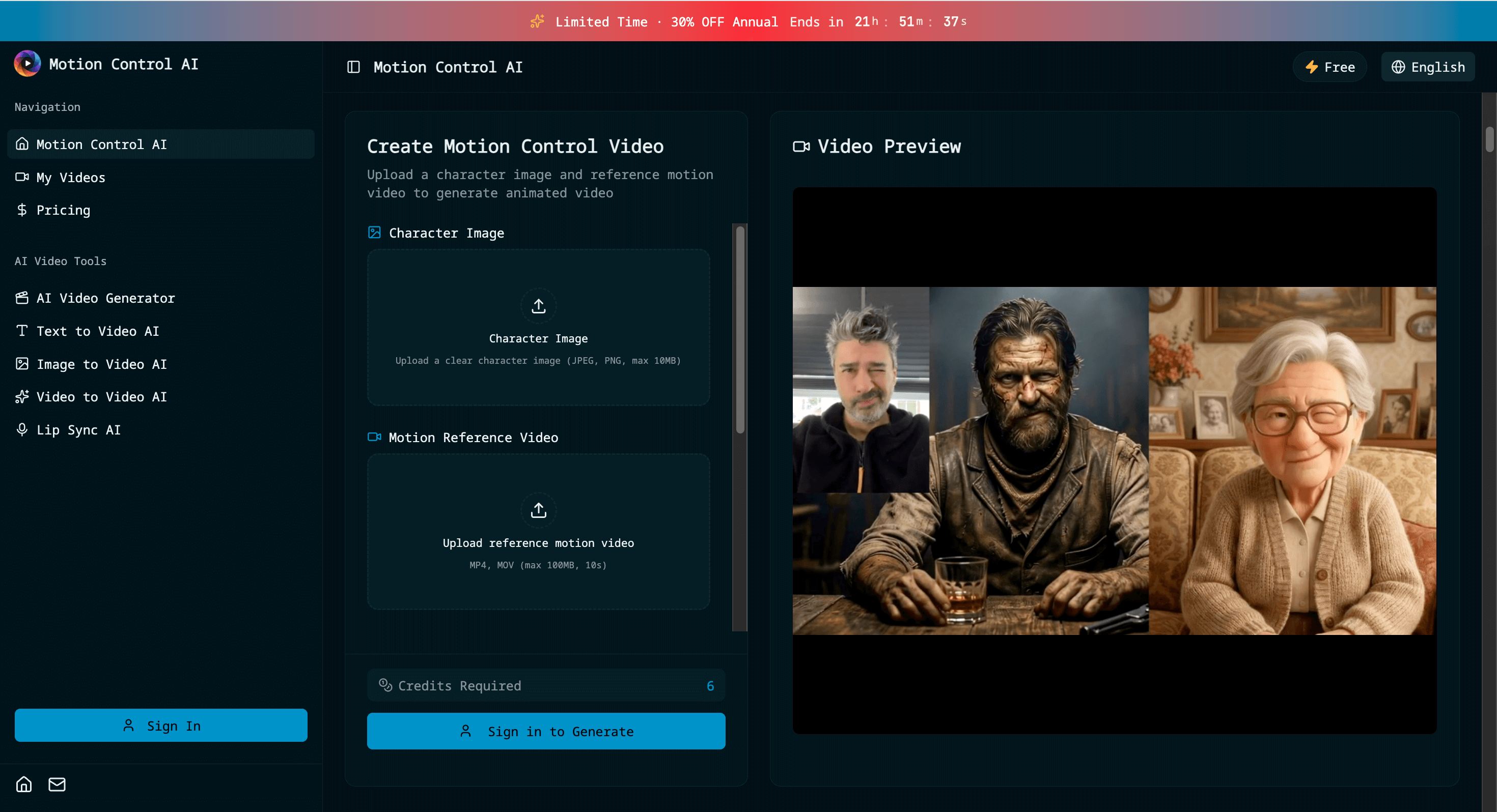 Motion Control AI - Animate Characters from Any Video media 2