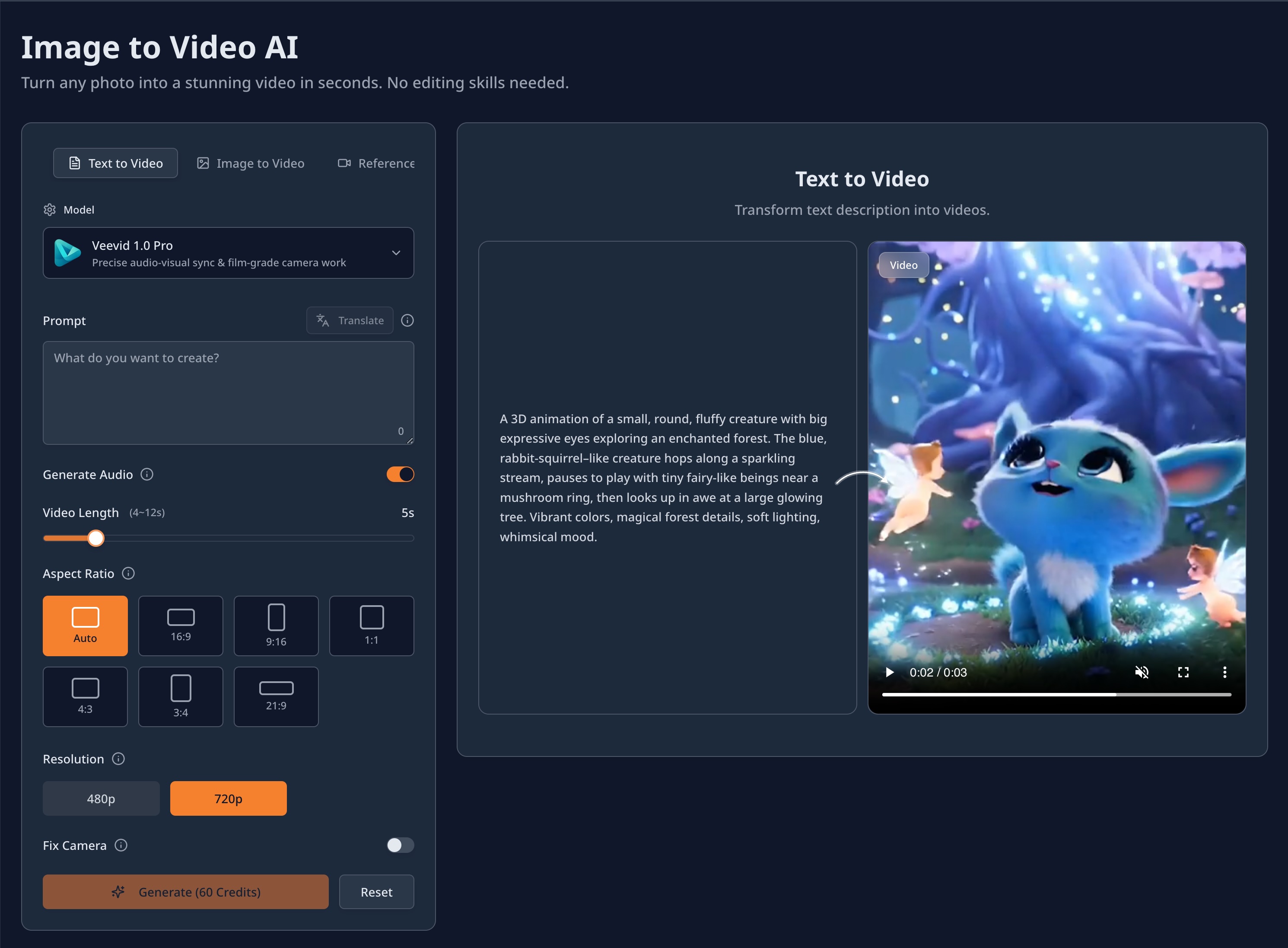 Veevid AI - Realistic Motion Video AI - AI Video with True Lifelike Motion. media 3
