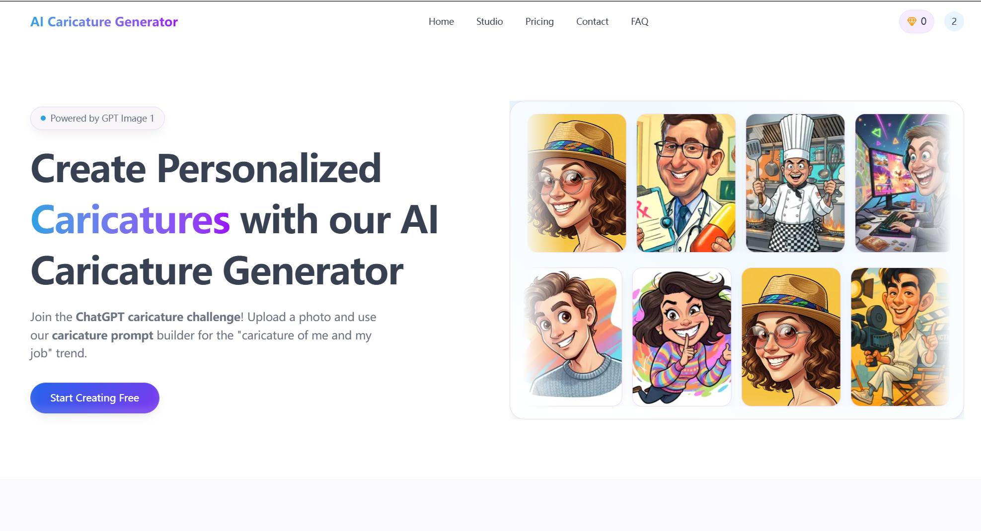 AI Caricature Generator