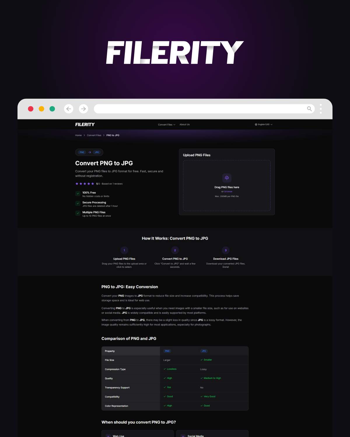 Filerity - Convert any file. Instantly. Online. Free. media 1