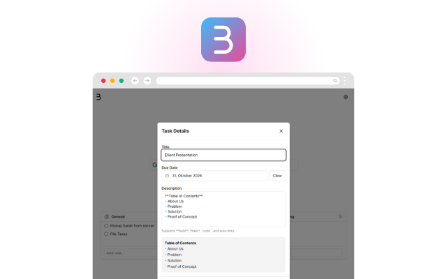 Browsilla - A Better New Tab for Chrome media 1