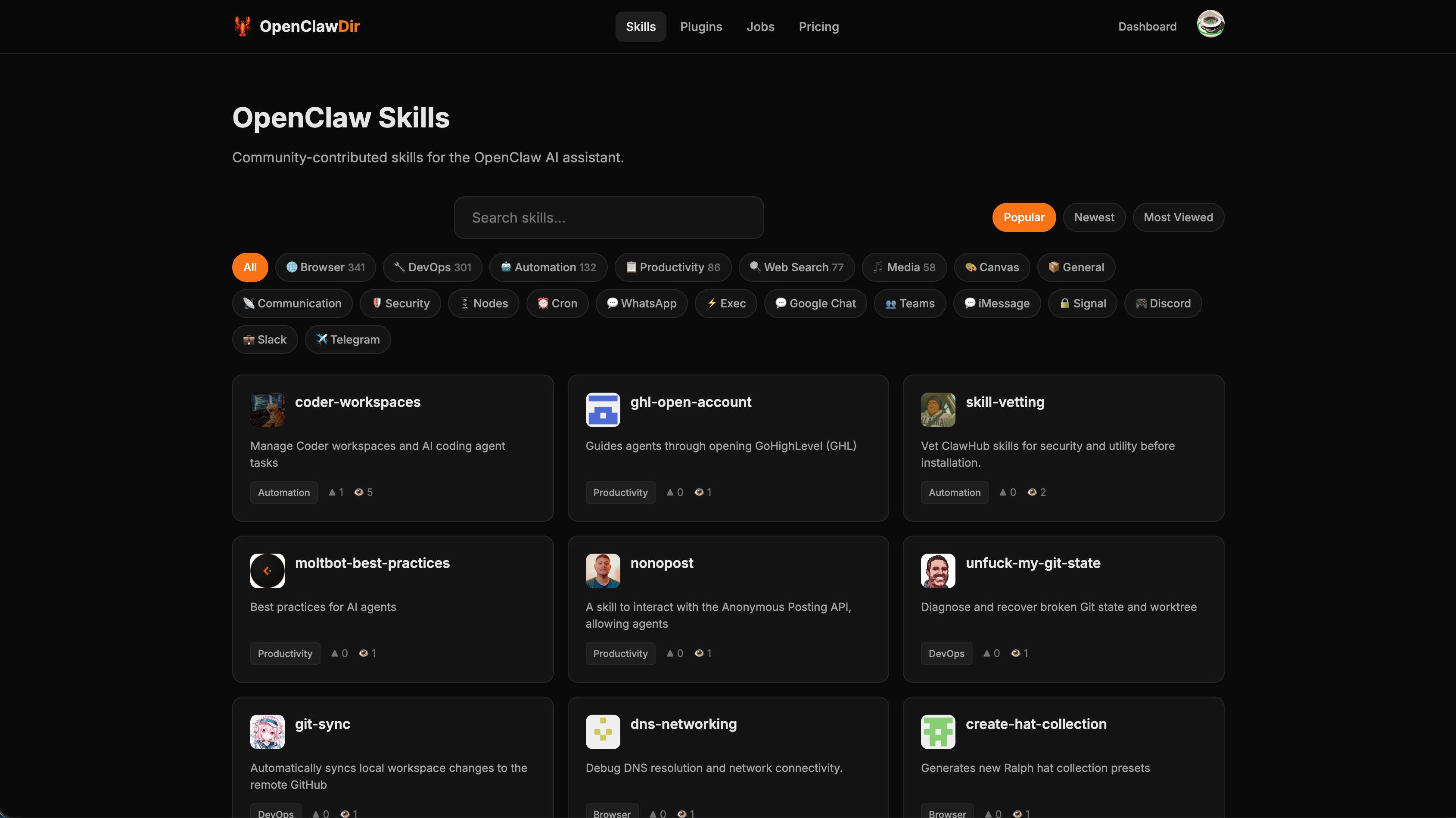 Open Claw Directory - The OpenClaw Community Directory media 1