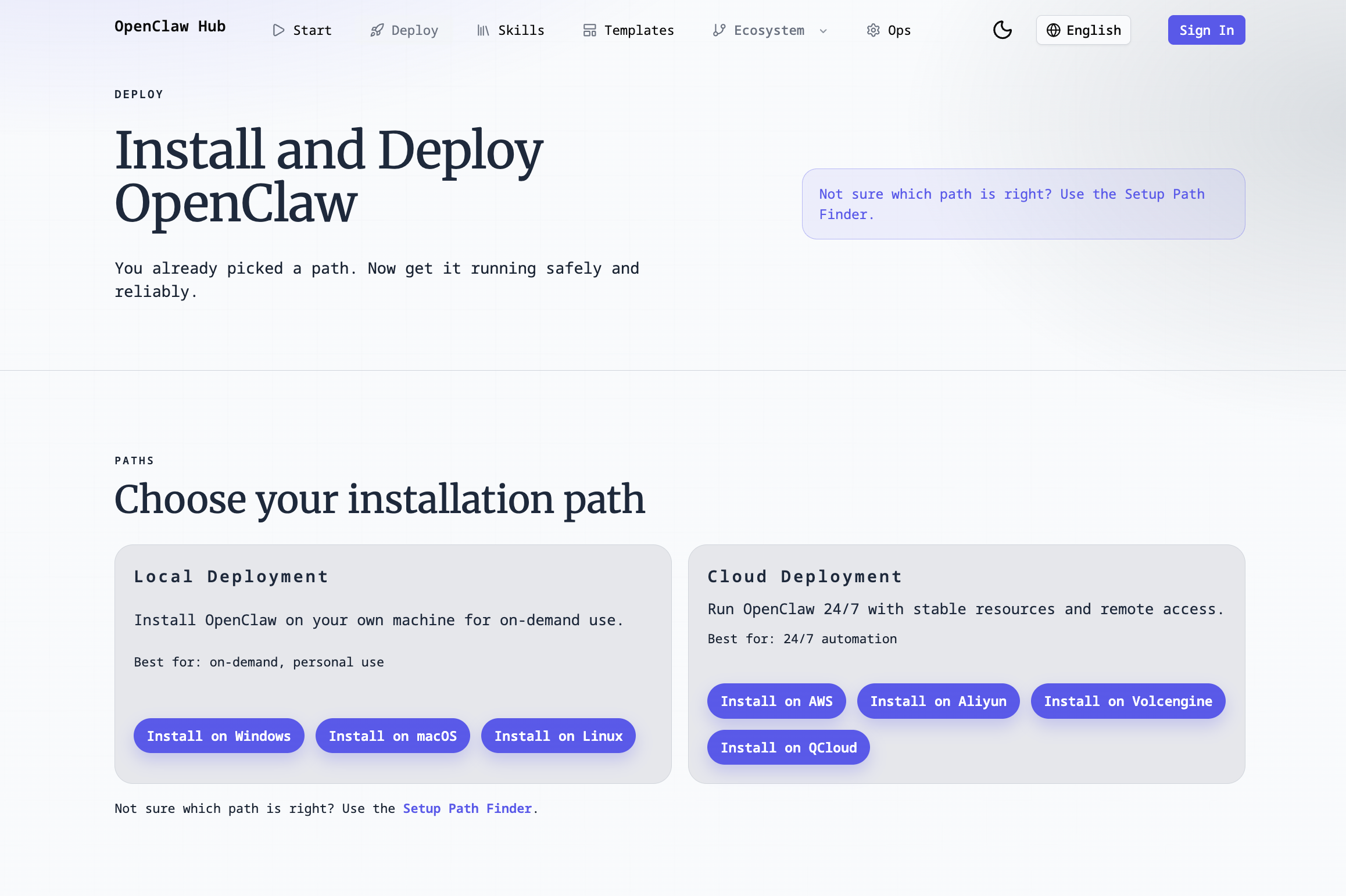 OpenClaw Hub - A hub for discovering, installing, and managing OpenClaw skills, templates, and workflows. media 3