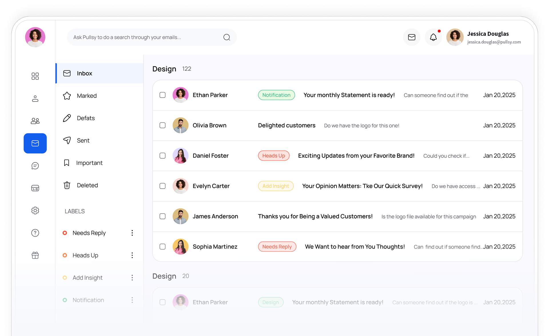 풀시 - 간편한 Ai 이메일 관리 미디어 1