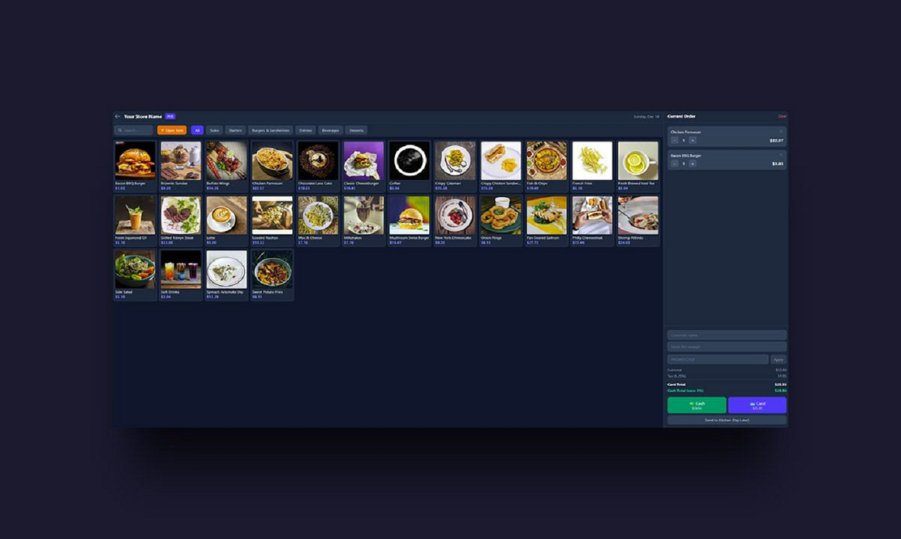 포미국 - 무료 POS 시스템, POS(Point of Sale), POS 소프트웨어, 레스토랑 POS, 푸드트럭 POS, 중소기업 POS, 무료 POS, 온라인 주문, QR 코드 결제, 현금 할인, 결제 처리, 재판매 POS 미디어 1