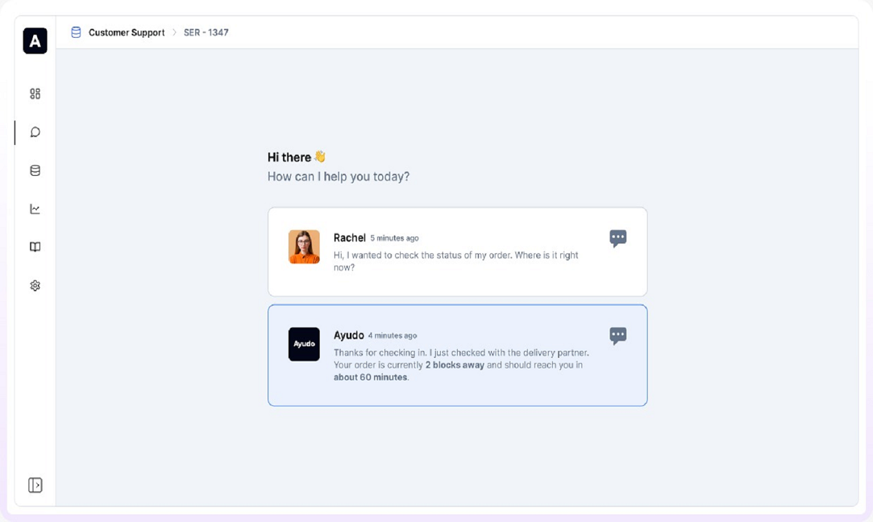 Ayuso - Agenti IA, IA multi-agente, automazione dell'assistenza clienti, media 1