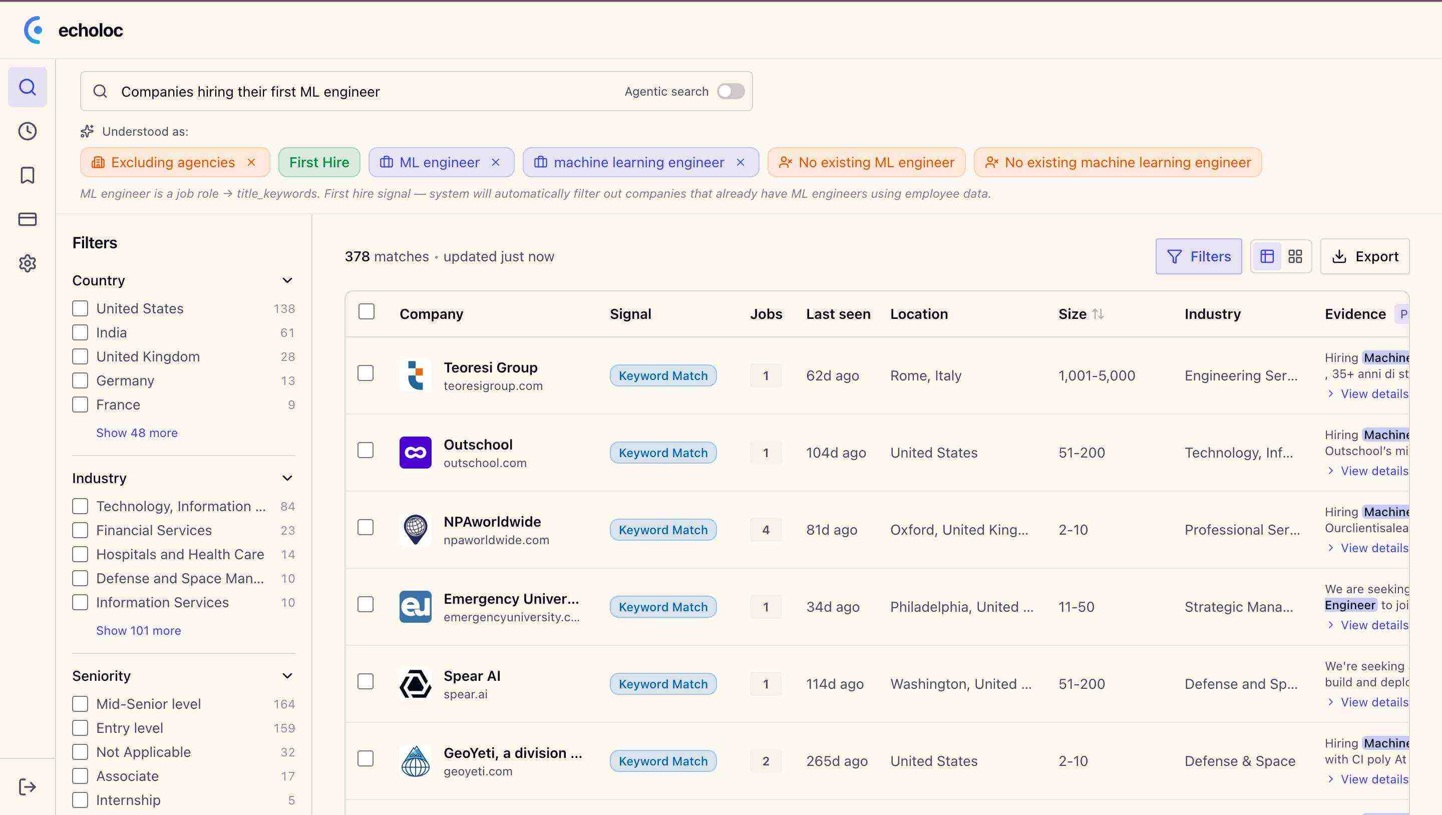 echoloc - Find who's buying before everyone else does media 1