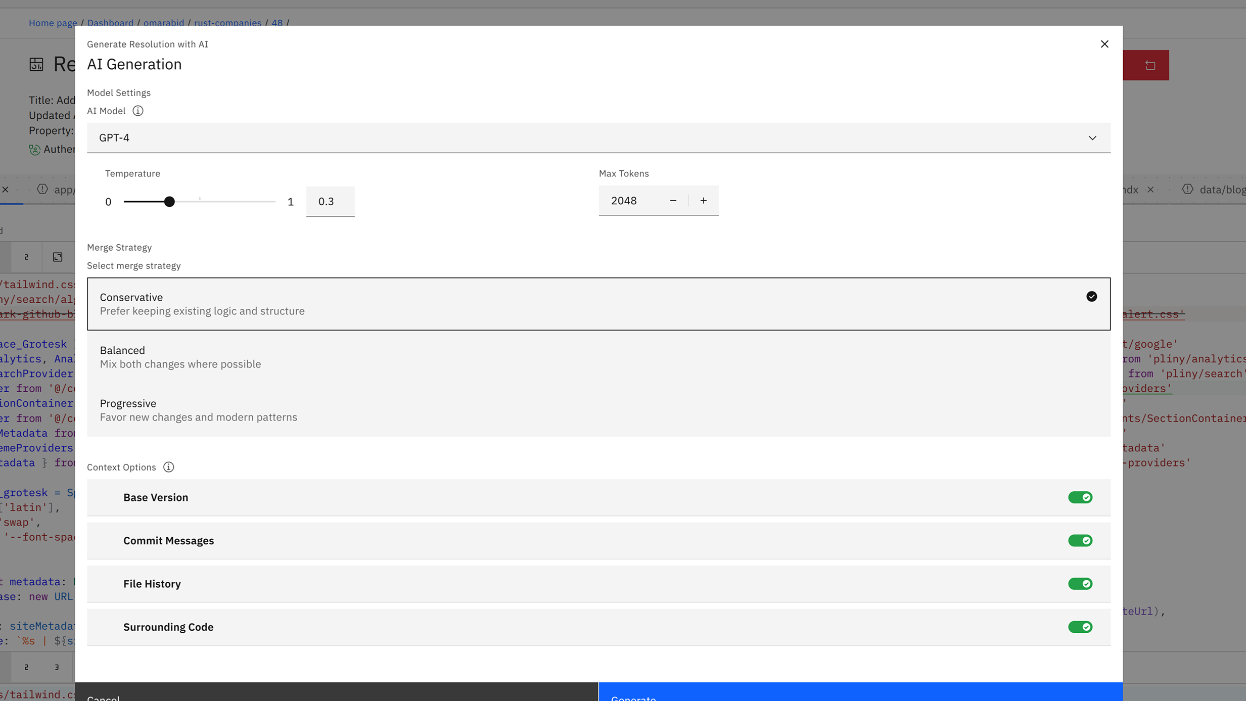 Code Input - The web-native layer for high-velocity software delivery media 1