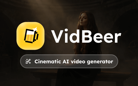 VidBeer - Generate engaging videos from text — fast, simple, and powerful. media 1
