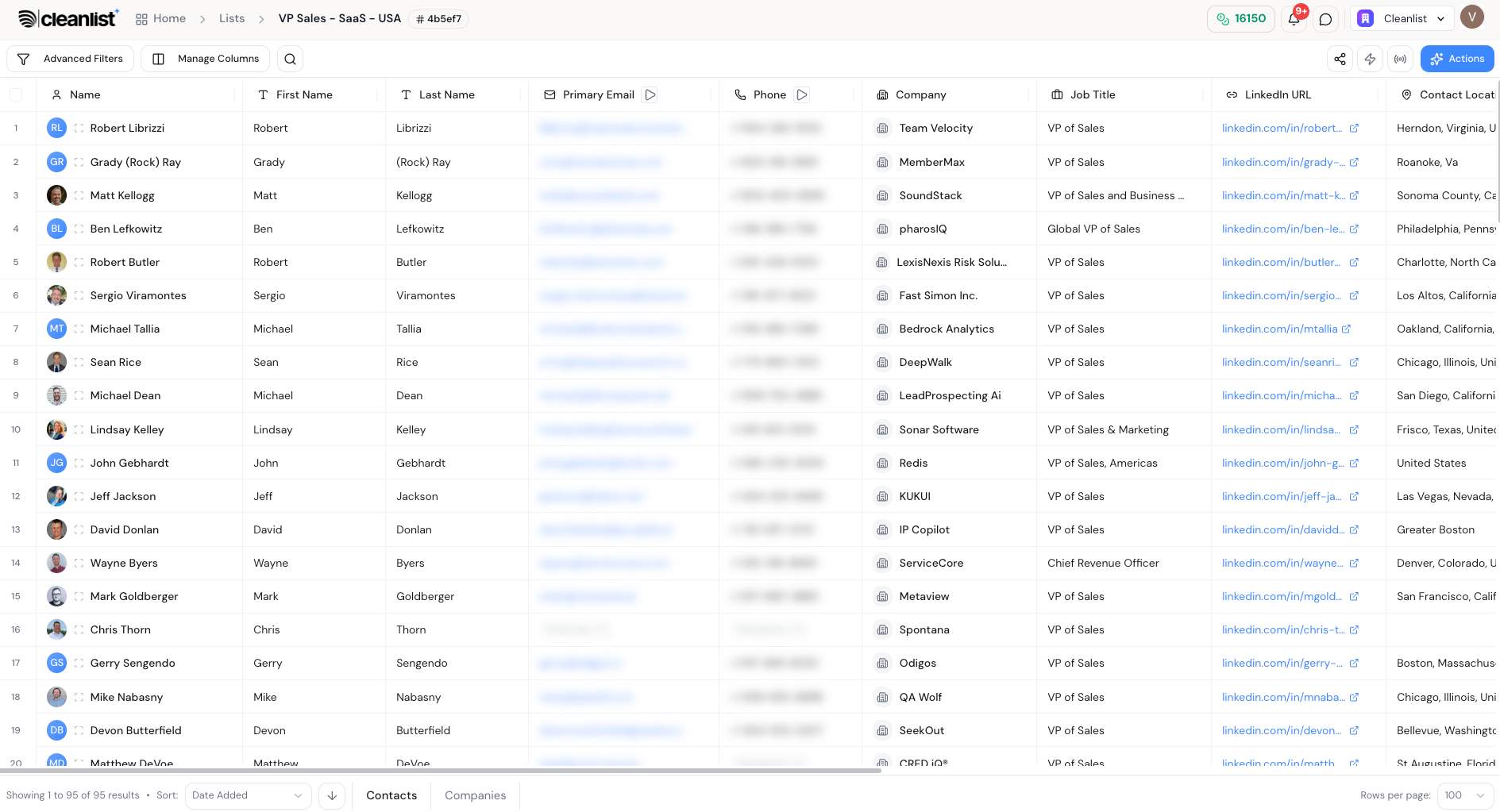 Cleanlist AI - Clean, verify, and enrich your B2B leads with 98% accuracy. 15+ data sources. media 1