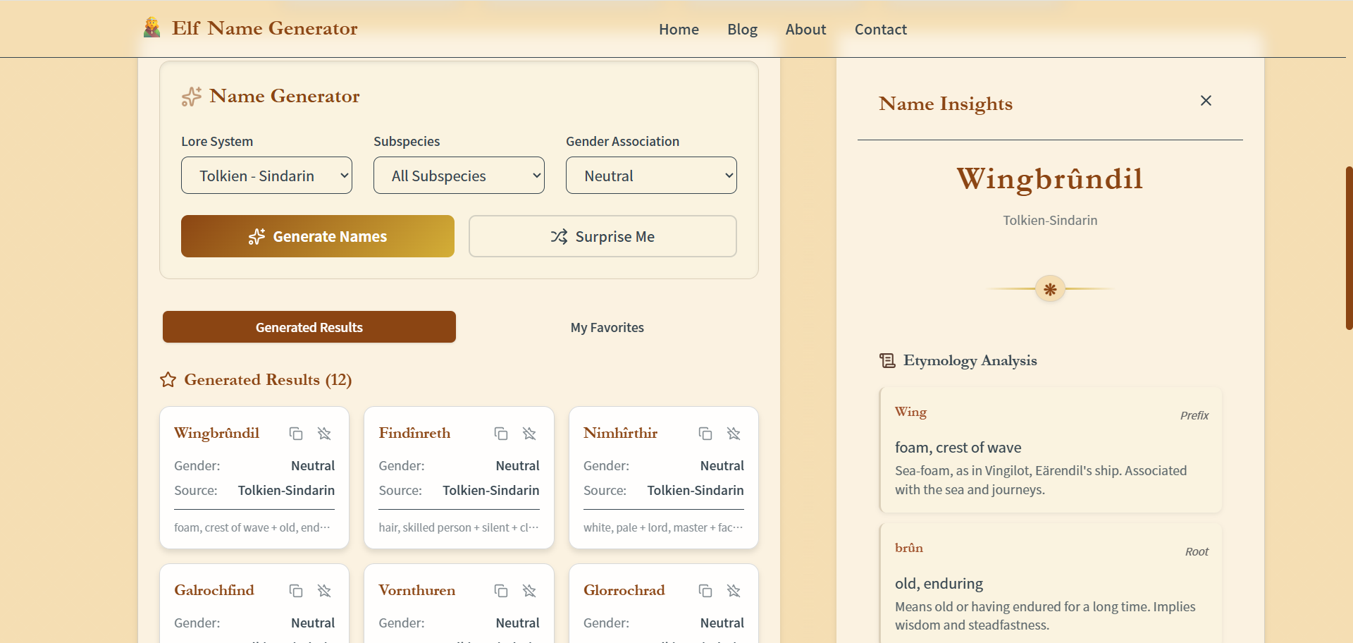 Elf Name Generator - Uncover your hidden elven lineage. media 2
