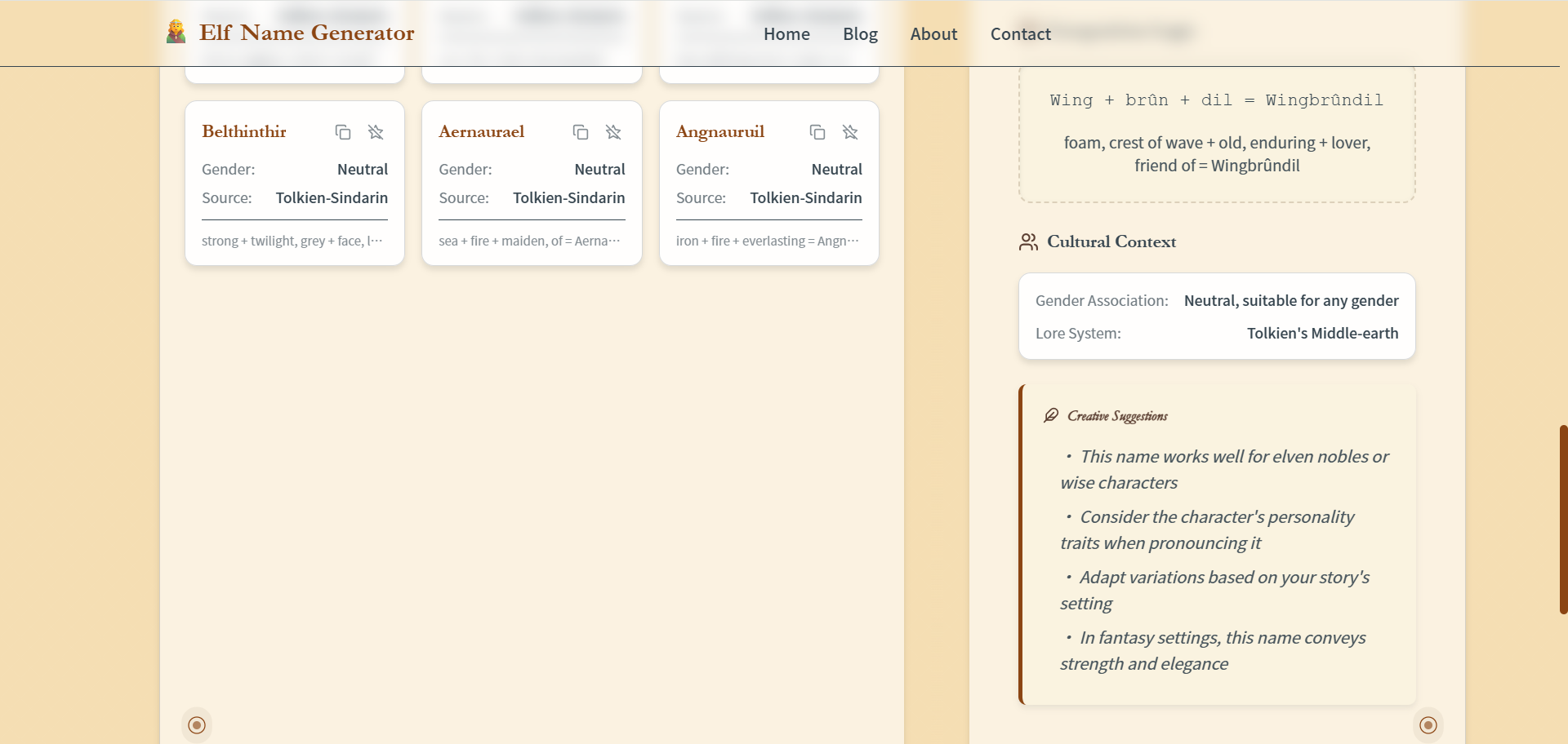 Elf Name Generator - Uncover your hidden elven lineage. media 3