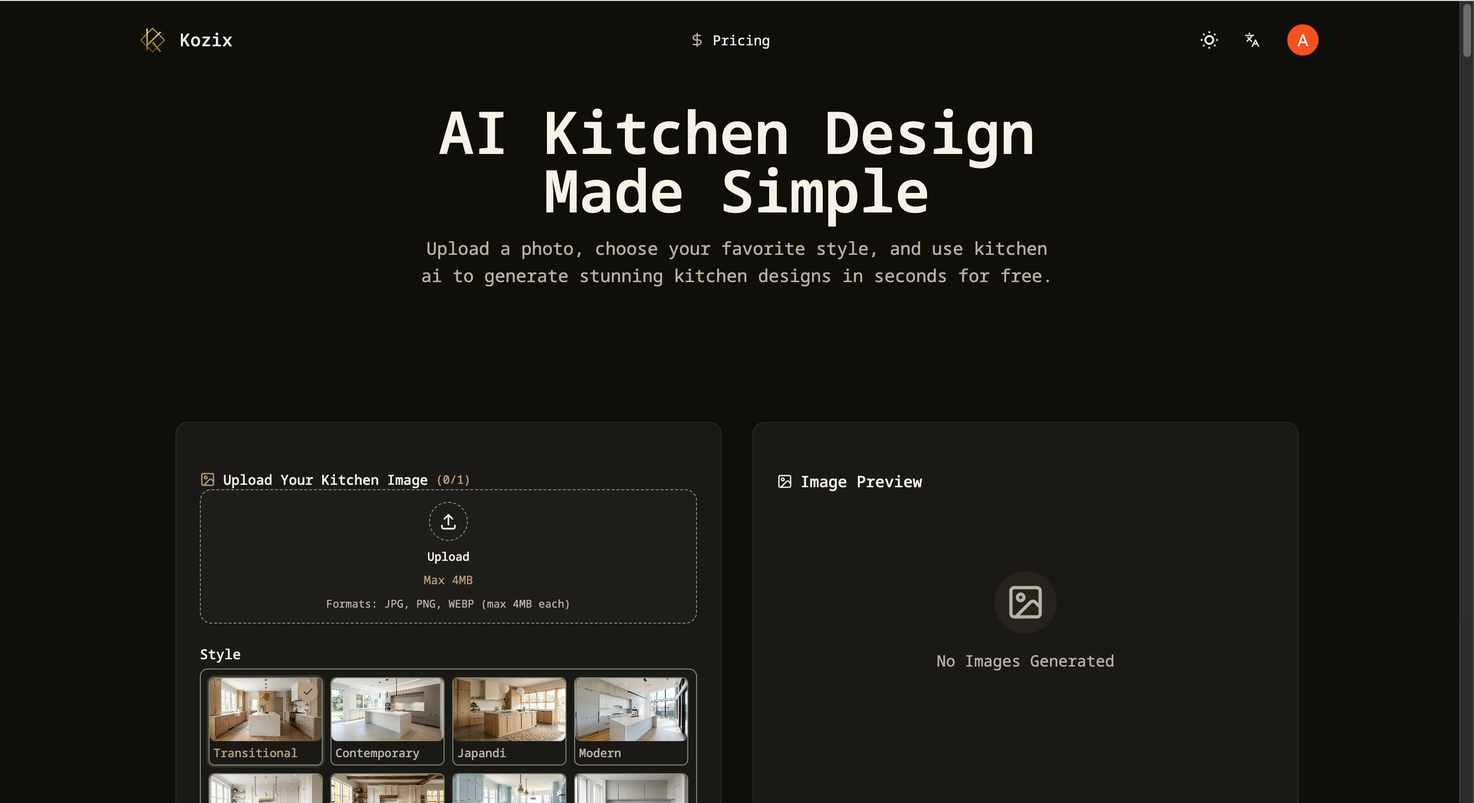 Kozix - Turn your empty kitchen into a designer space — instantly media 1
