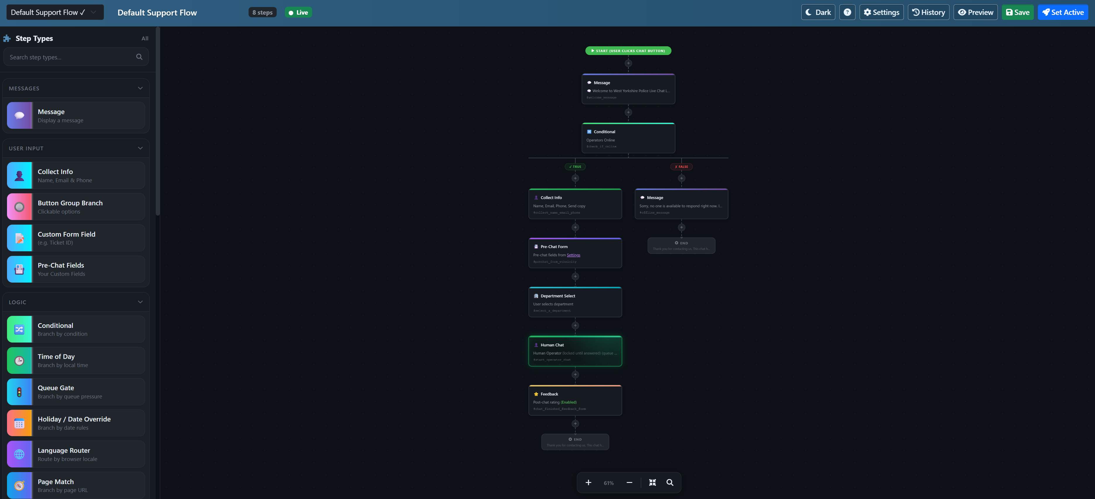 Chat en vivo híbrido compatible con IM - Chat en vivo humano con IA híbrida para una atención al cliente moderna media 1