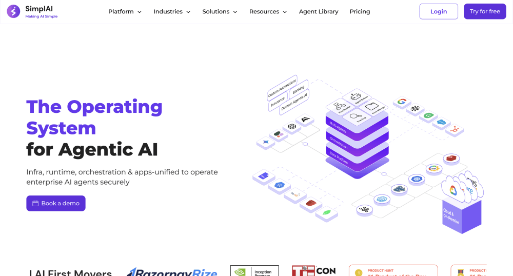 Simple - Sistema operativo para crear agentes de IA empresarial media 2