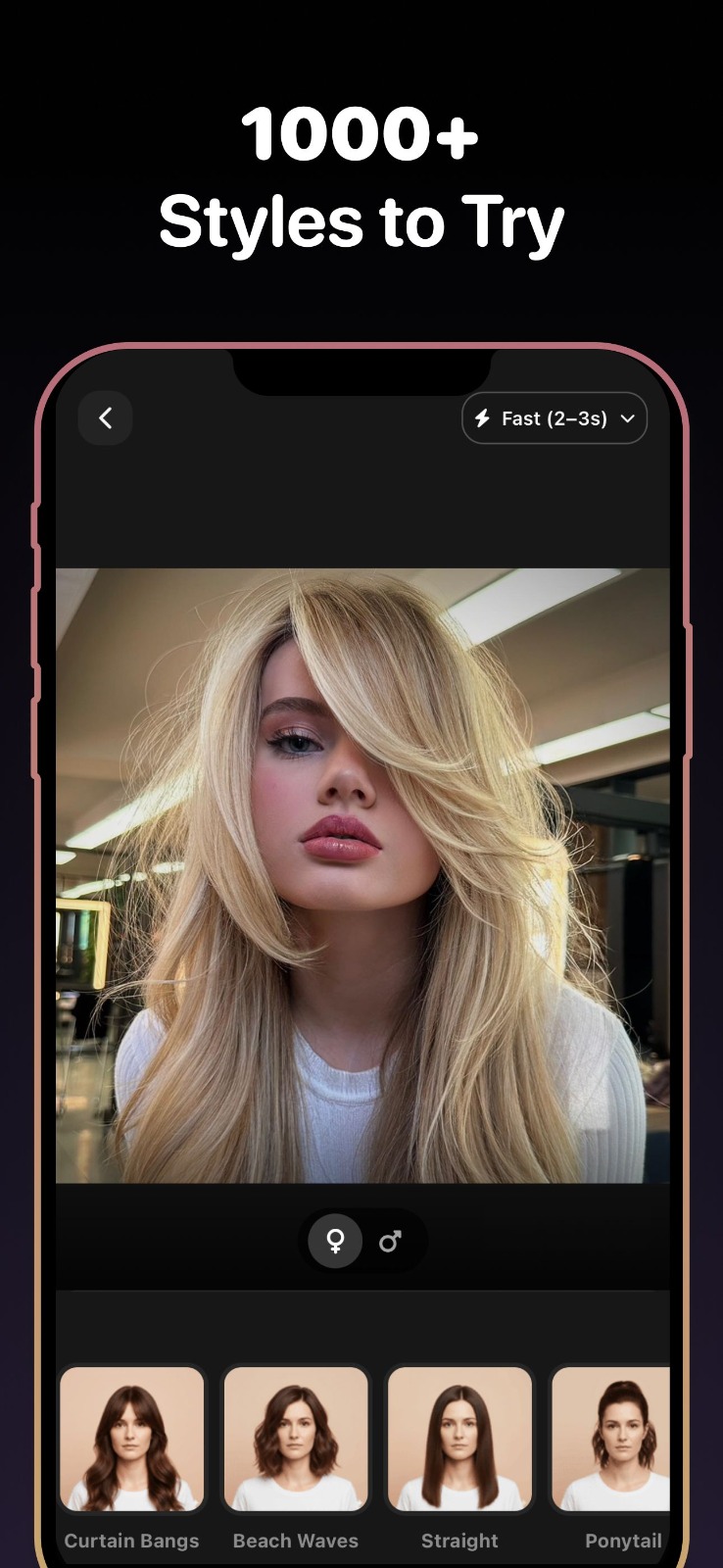 发型AI - AI发型、换发器、虚拟试发、AI发色、发型应用、发型改造、脸型分析、头发分析、AI美容、虚拟沙龙、发型改造、试发型媒体1