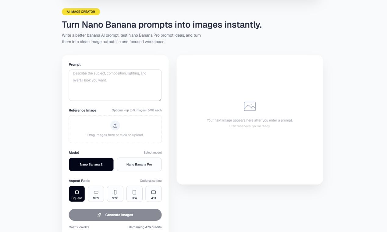 Nano Banana Prompt -  Nano Banana Prompt - Prompt Library and AI Image Generator media 2