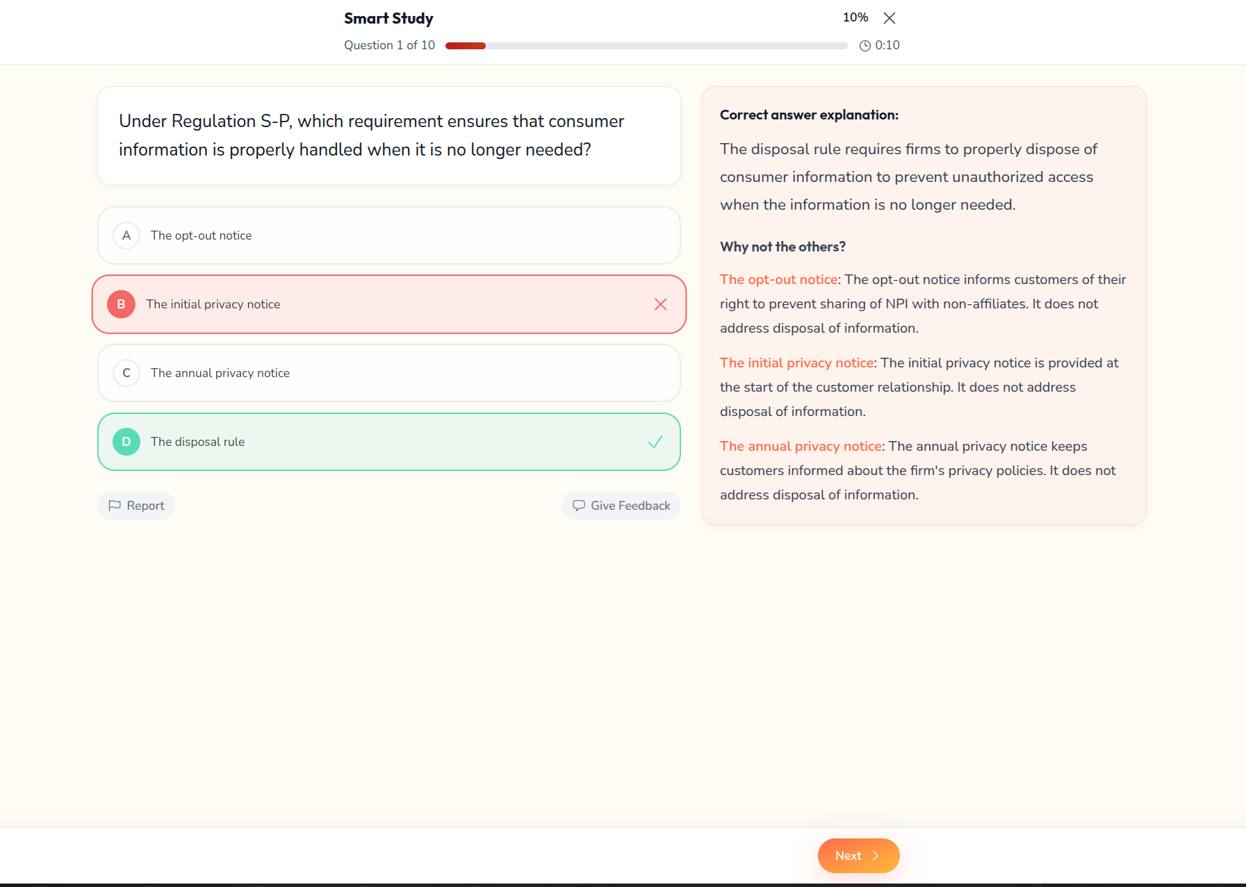 CertFuel - Pass Your FINRA Exam with Adaptive Learning media 1