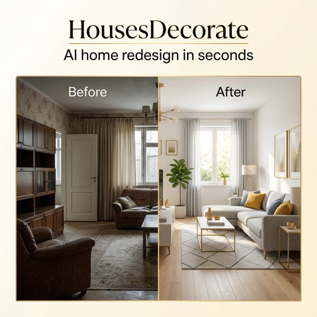 houses decorate ai