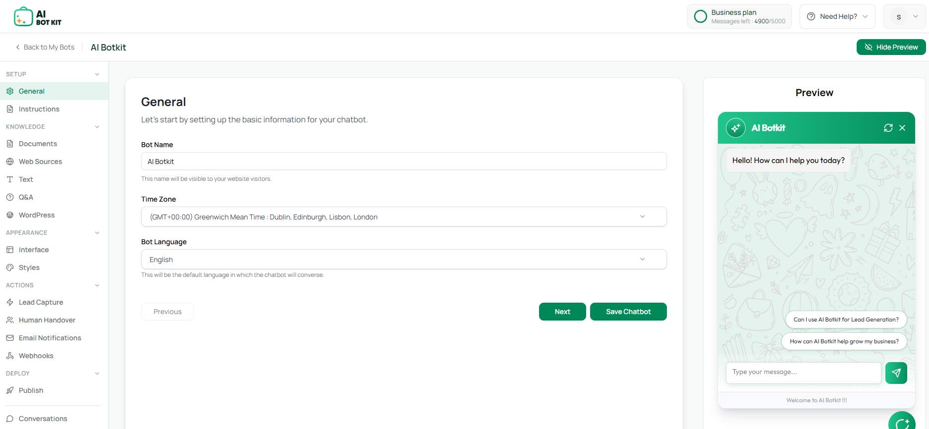 AI Botkit