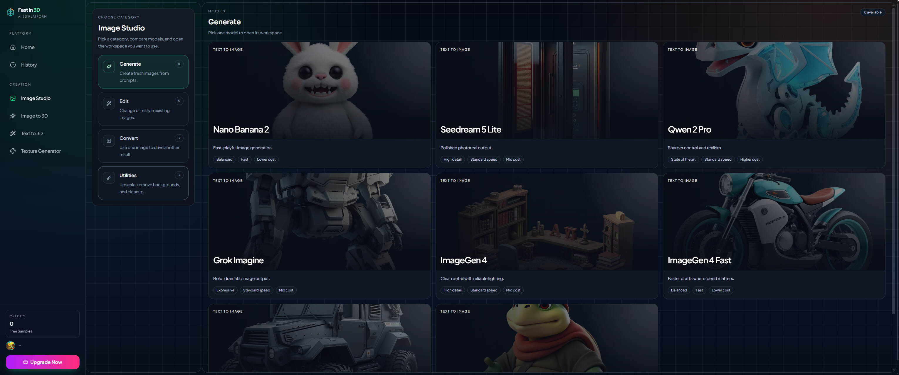 image to 3d model - AI-powered platform for fast textured 3D model creation. media 1