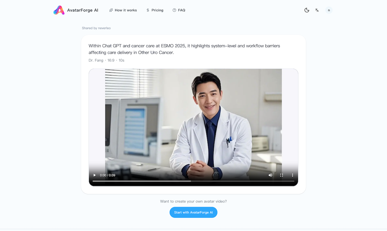 AvatarForge AI - A photo to avatar video tool media 4