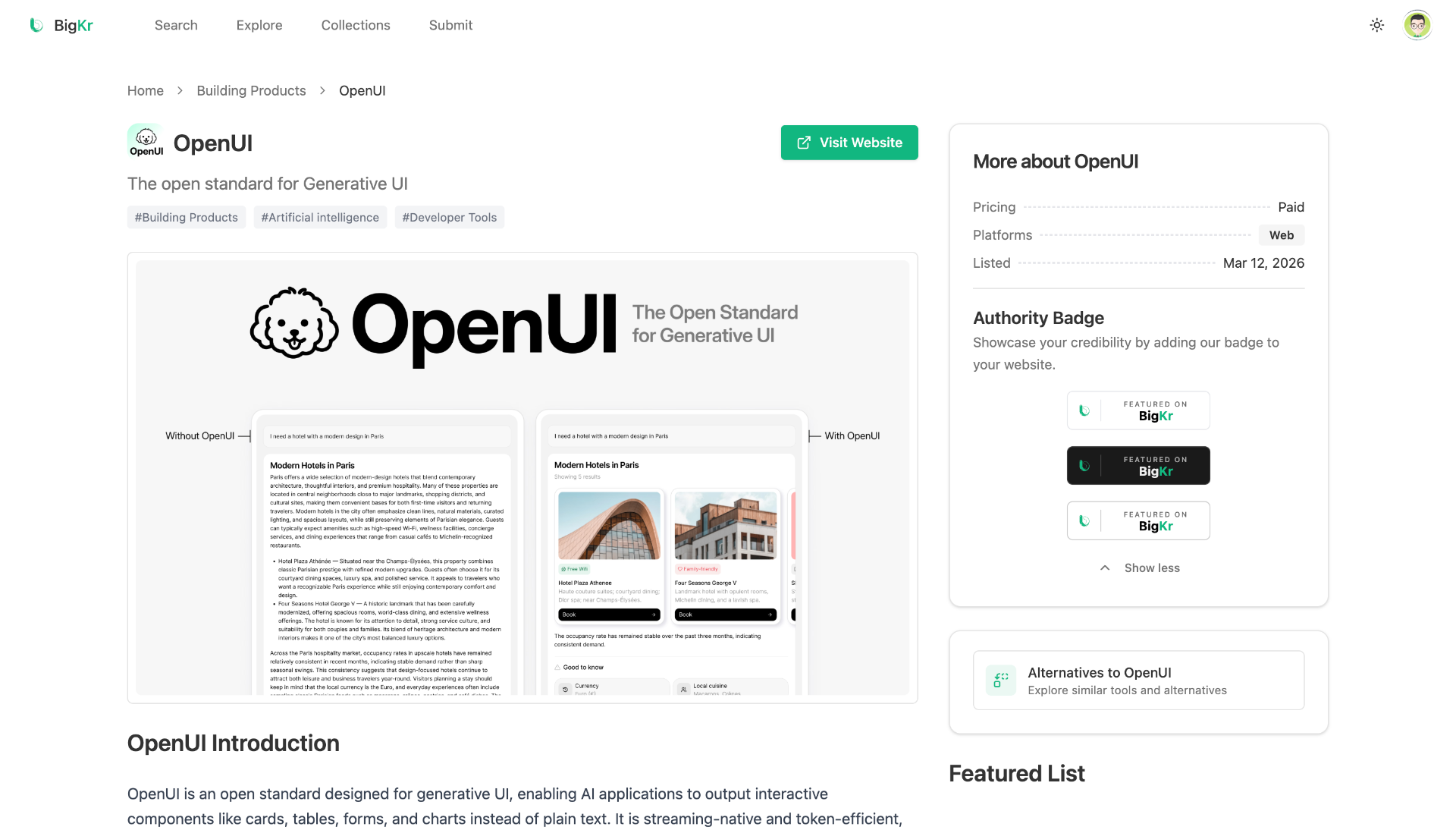 BigKr - BigKr is a curated directory for discovering powerful media 2