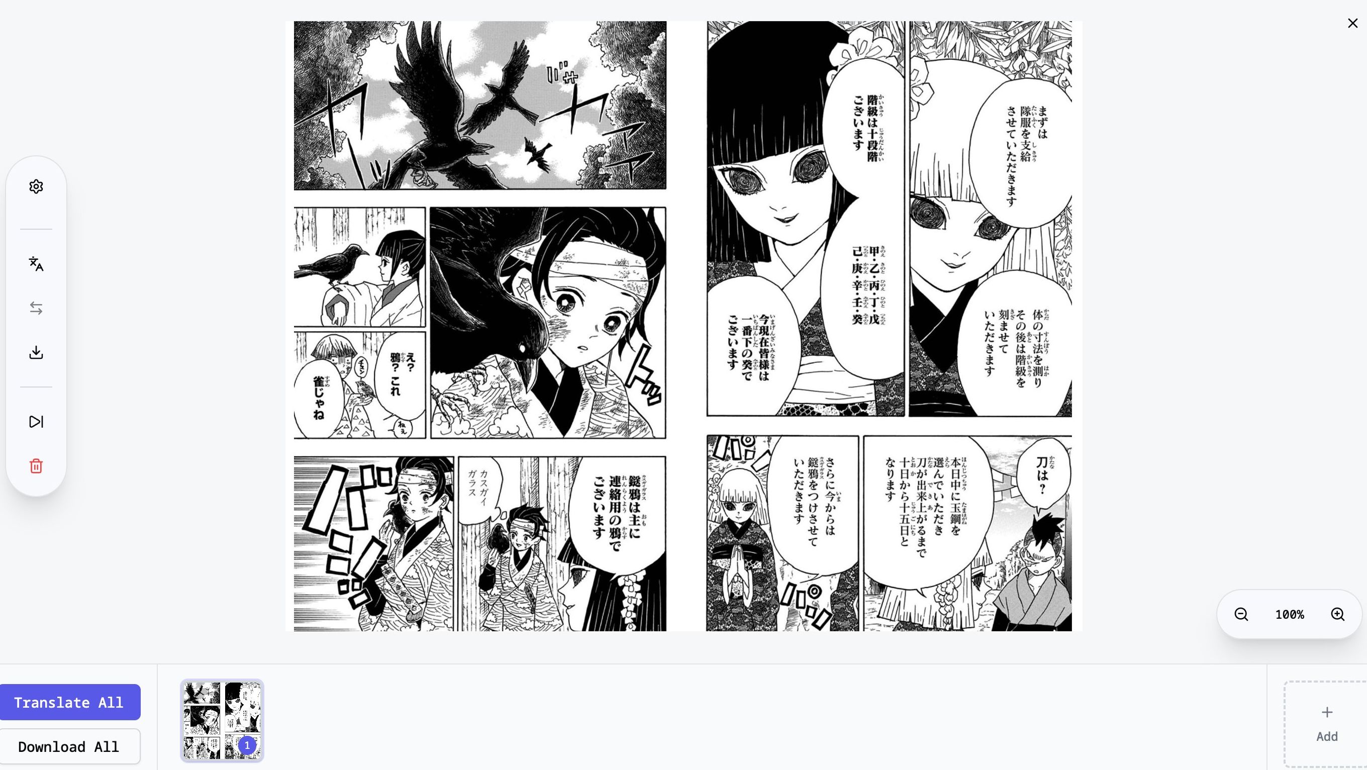 Mee Manga Translator - AI-powered manga translator preserves layout, gives accurate translations. media 2