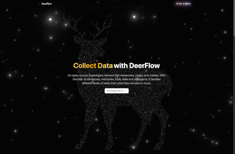deerflow.run - DeerFlow 2.0 — 오픈 소스 SuperAgent를 통해 "Vibe Coding" 시대 개척 미디어 1