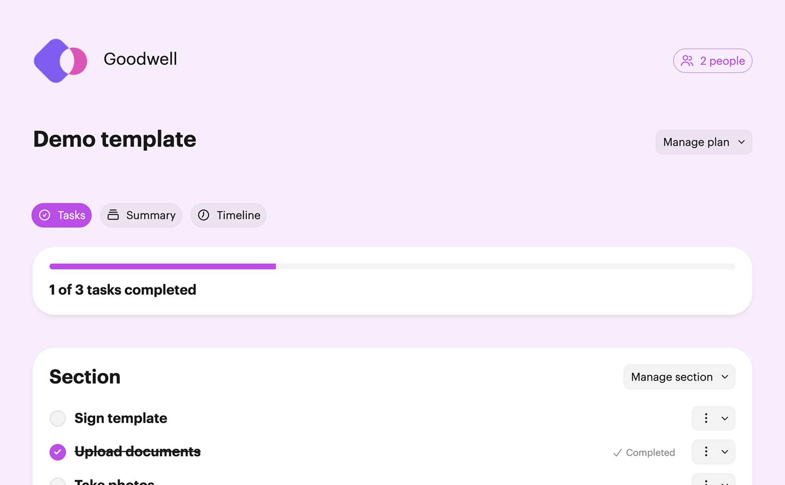 Onthen - One link. One page. Every onboarding task on one simple, shareable todo-list. media 1